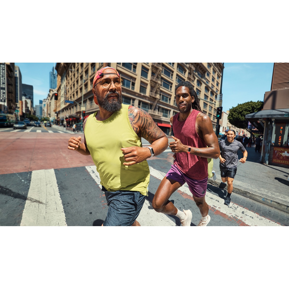 Fitbit Charge 6 aktivitetsarmbånd (sort)