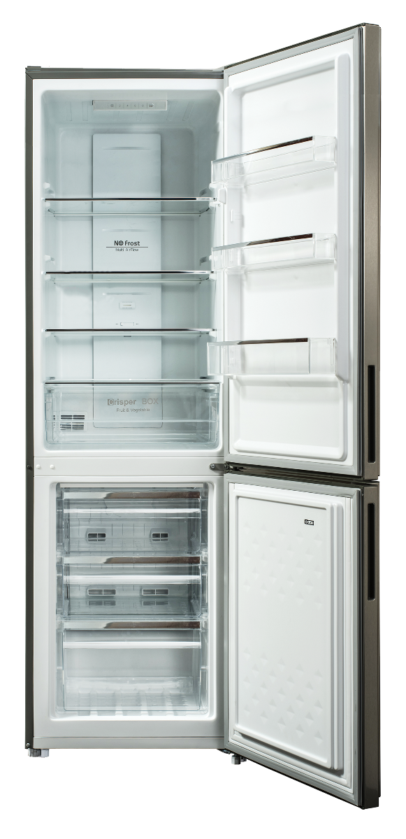 Friac koel-vriescombinatie UD3412DIXNF  - 250 L - dark inox - no frost