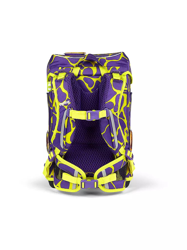 ERGOBAG Schultaschen Set 6tlg CUBO Light Lumi - SuBärkraft  lila