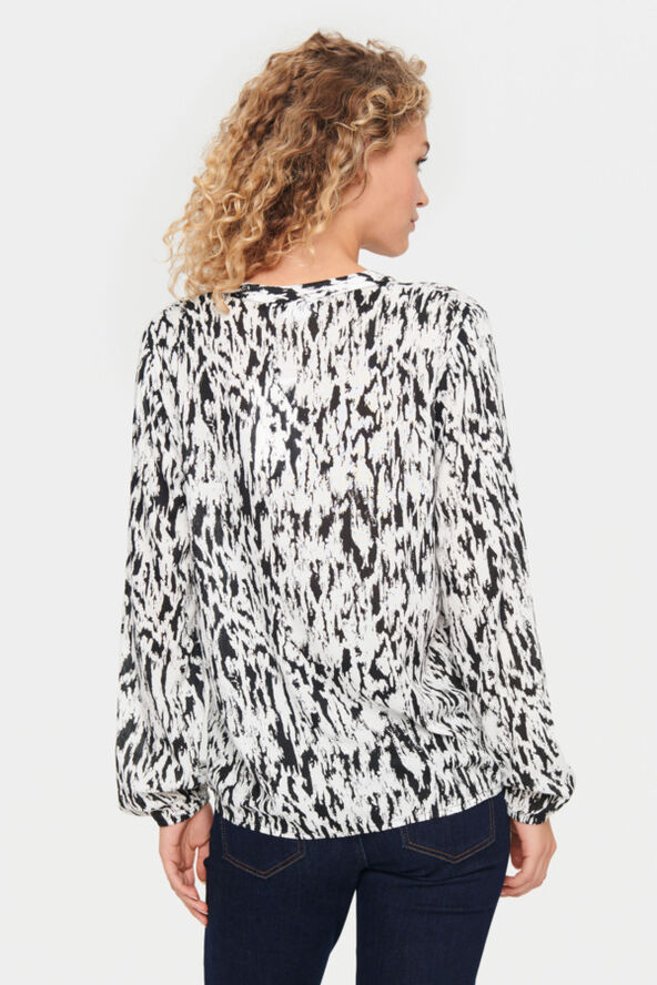 Saint Tropez CarlaSZ Shirt Black batik