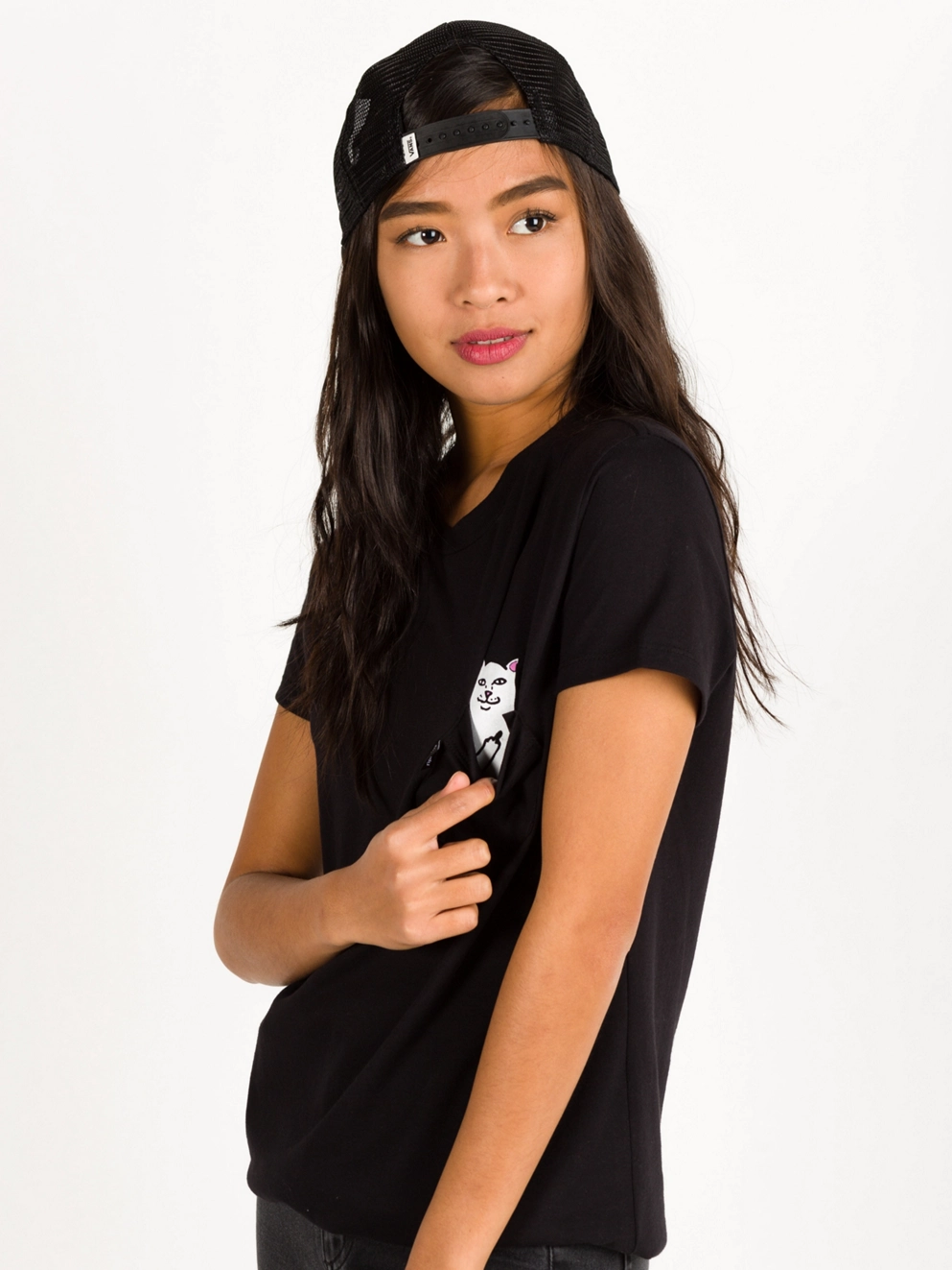 RIPNDIP Lord Nermal Pocket T-Shirt black