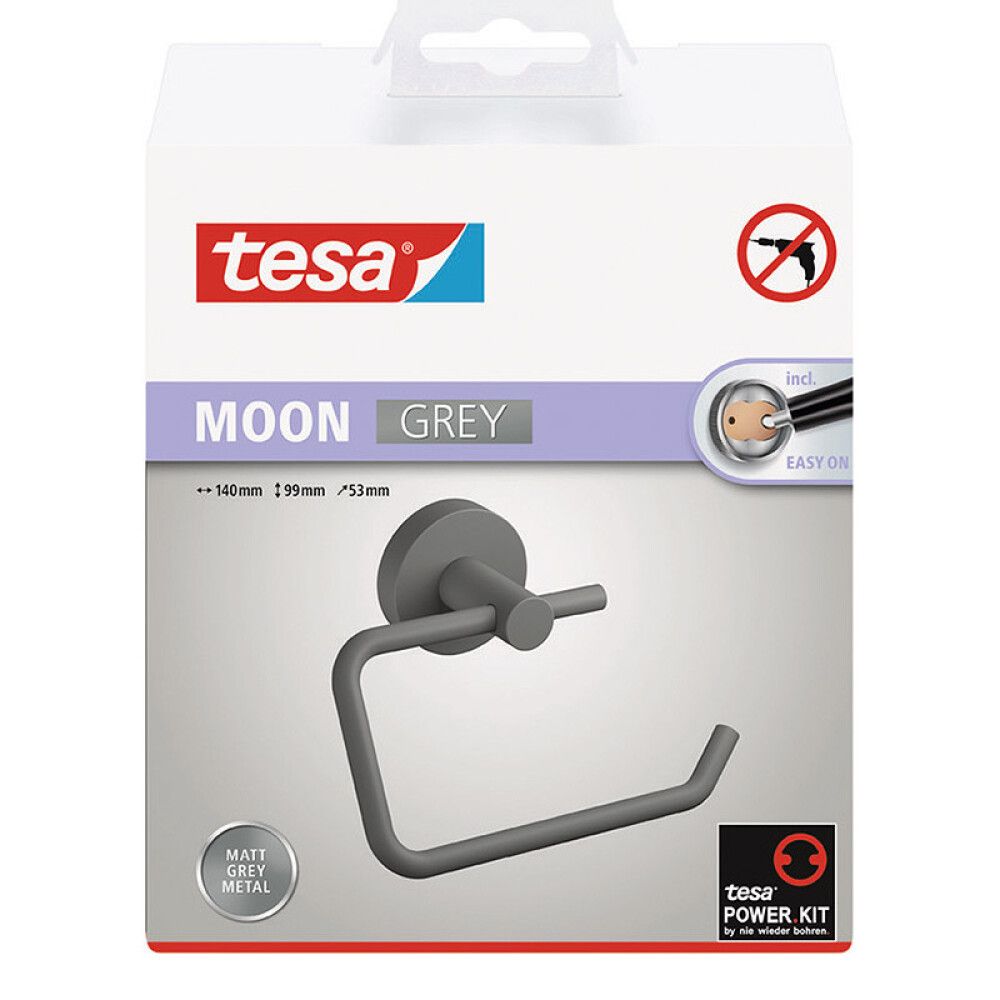 TOALETTPAPIRHOLDER TESA MOON GREY