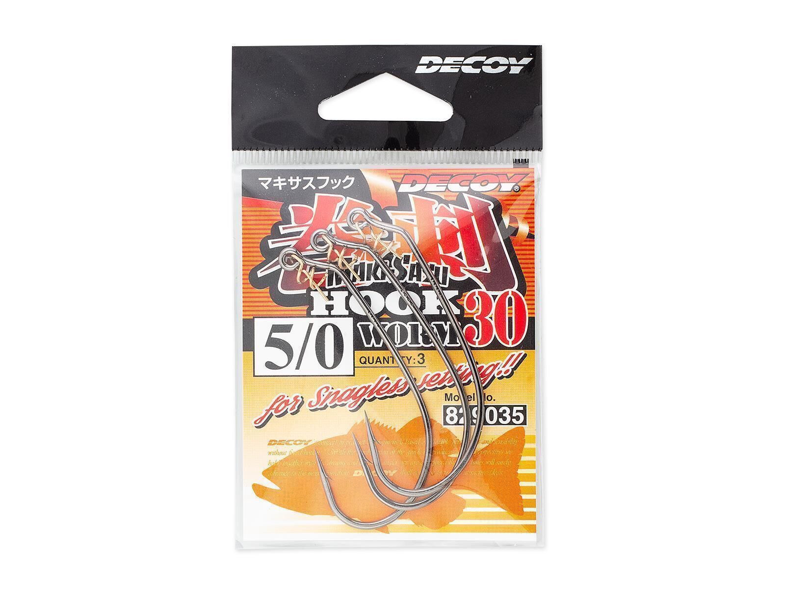 Makisasu Hook Worm30 - Gr. 2/0(DECOY)