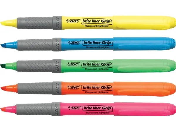 Highlighter, BIC Marking, blå