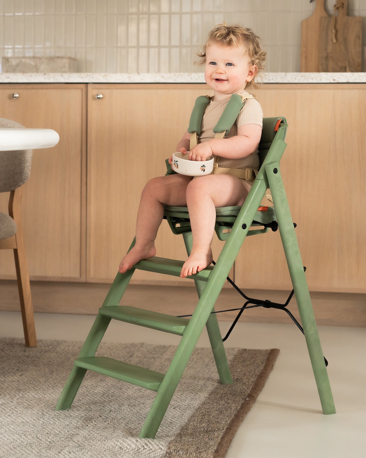 KLAPP® Jr. Sele & Putesett til KAOS KLAPP® Barnestol | Fra 6mnd – 3år