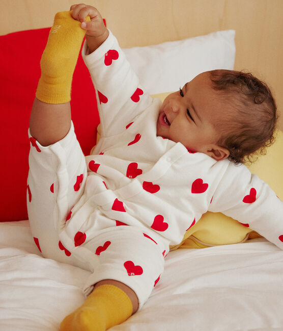 Combinaison longue en coton ouatinée bébé