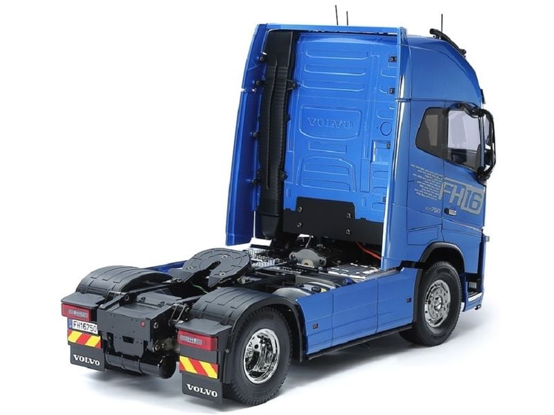 Tamiya Lastwagen Volvo FH16 Globetrotter XL 750 4x2 Bausatz Volvo Sattelschlepper im Massstab 1:14 mit 3-Gang Getriebe