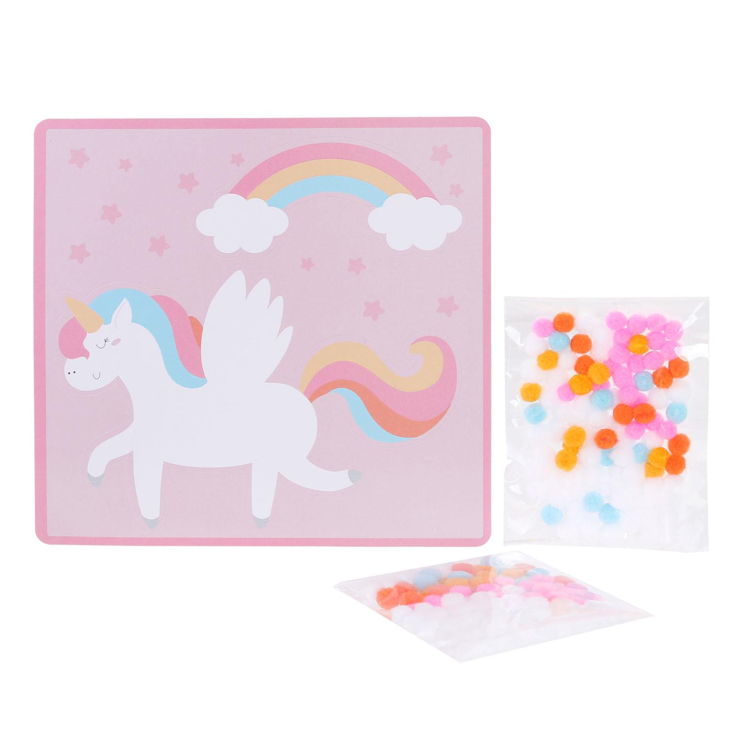 JEU EDUCATIF POMPONS A COLLER X200 PIECES