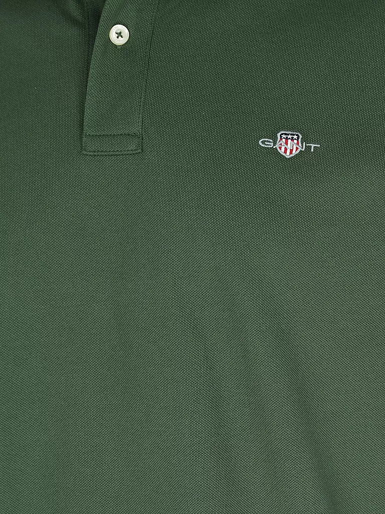 GANT Poloshirt Regular Fit dunkelgrün
