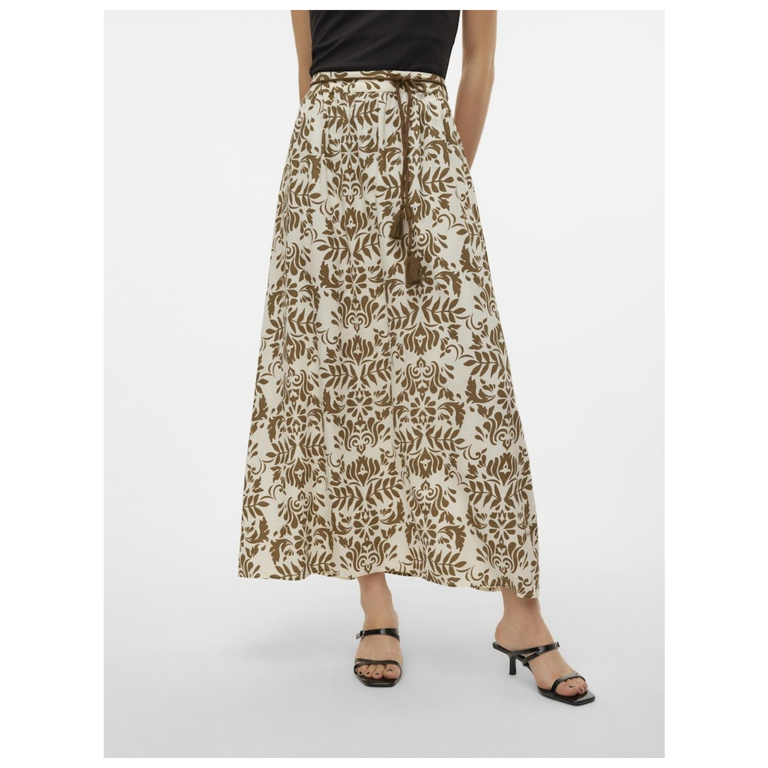 Vero Moda VMIMMA HW LONG SKIRT WVN BTQ