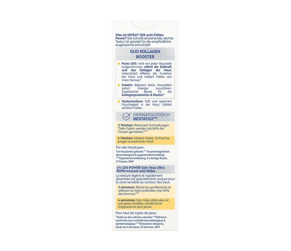 Nivea Q10 Anti-Falten Power Augencreme