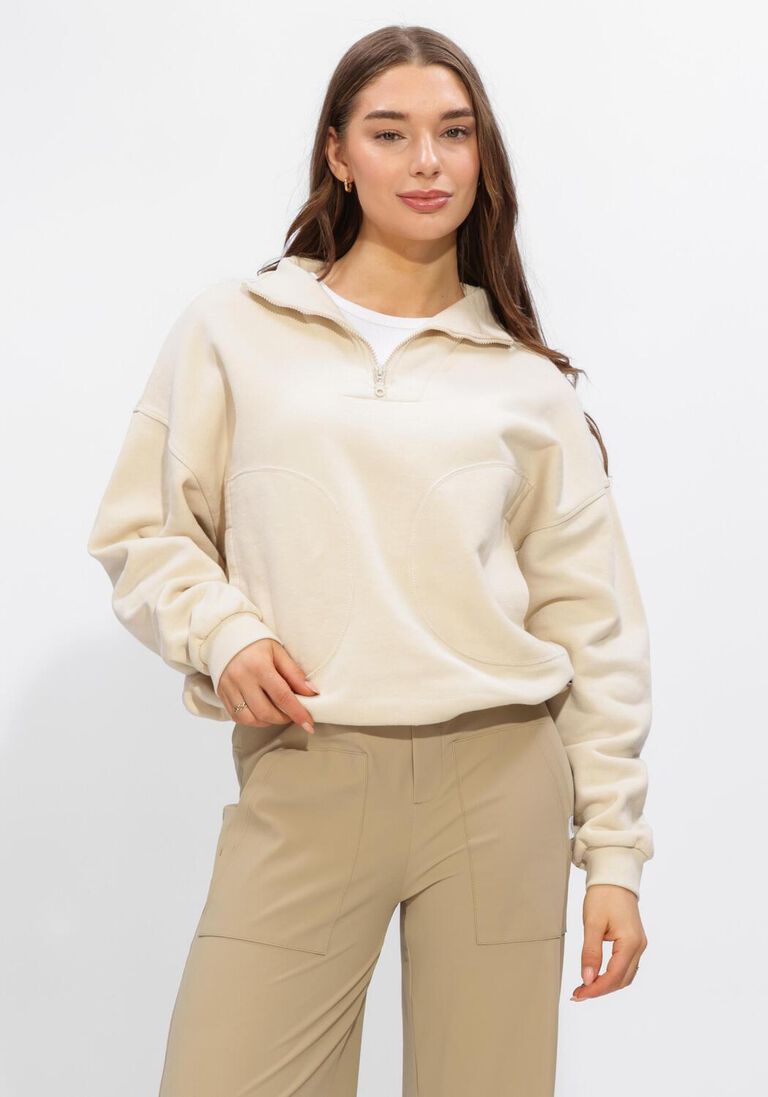 beige penn & ink trui sweater
