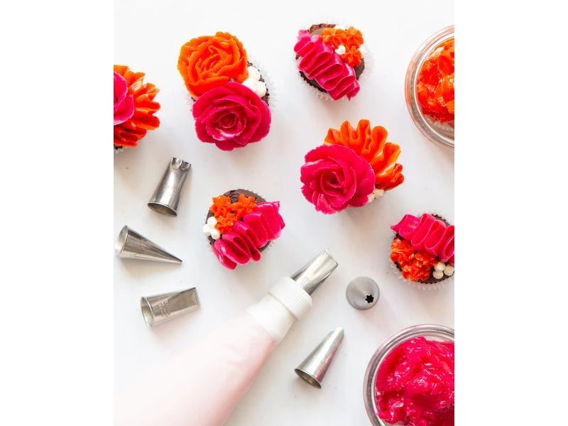 Städter Spritzbeutel Deko-Set 8-teilig Spritzbeutel Dekorations-Set