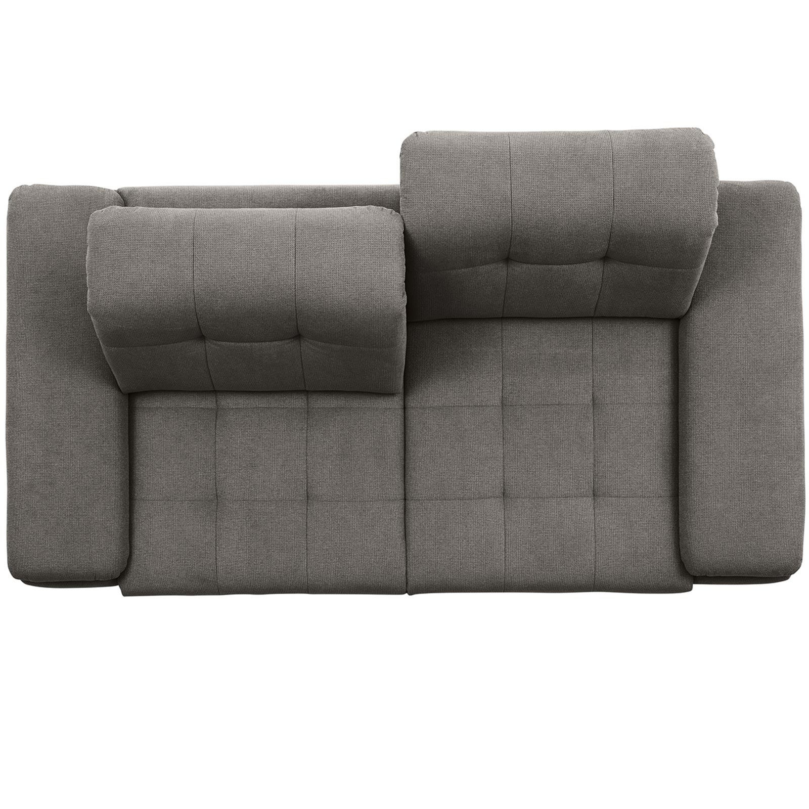 polsterpower 3-Sitzer-Sofa - Belle grey - Basismodell
