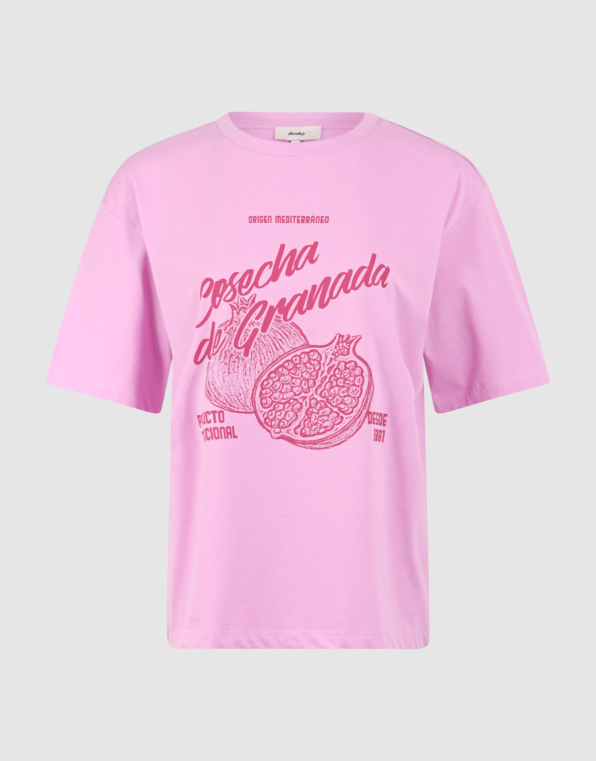 Granada Artwork T-shirt Roze