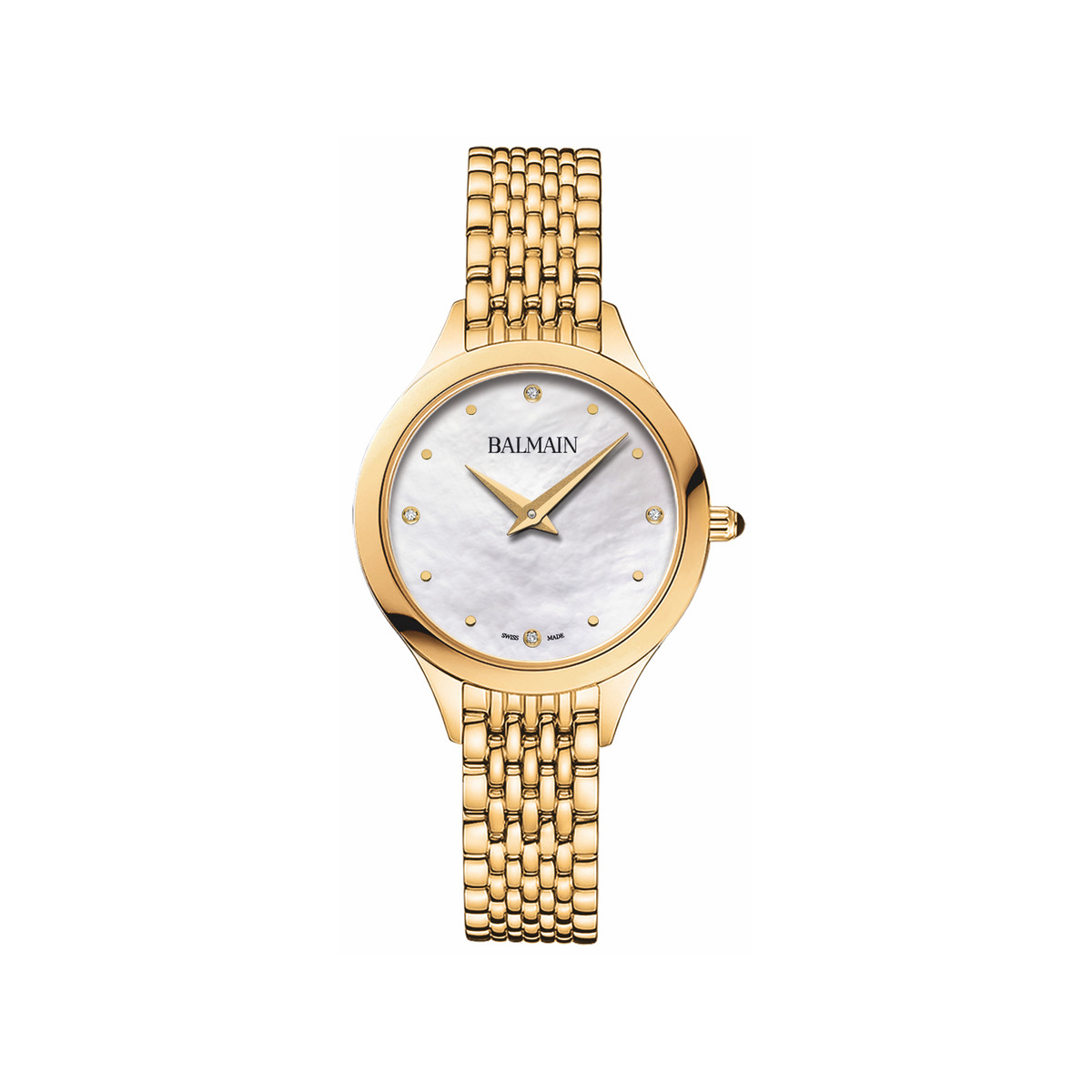 Montre BALMAIN de BALMAIN femme bracelet acier jaune