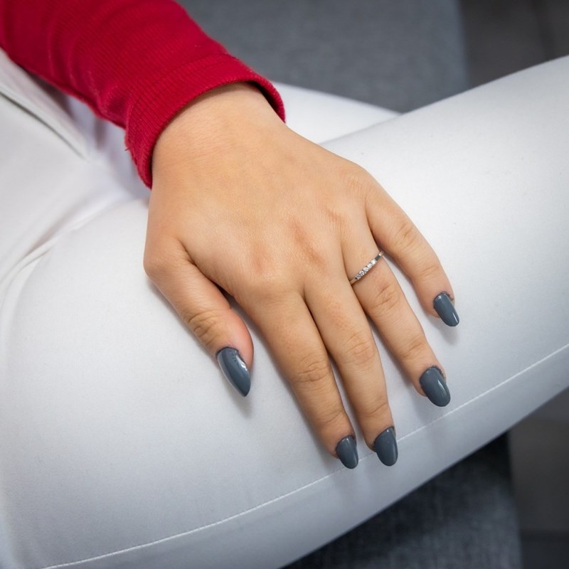 Bague avec Strass Femme STYLA
