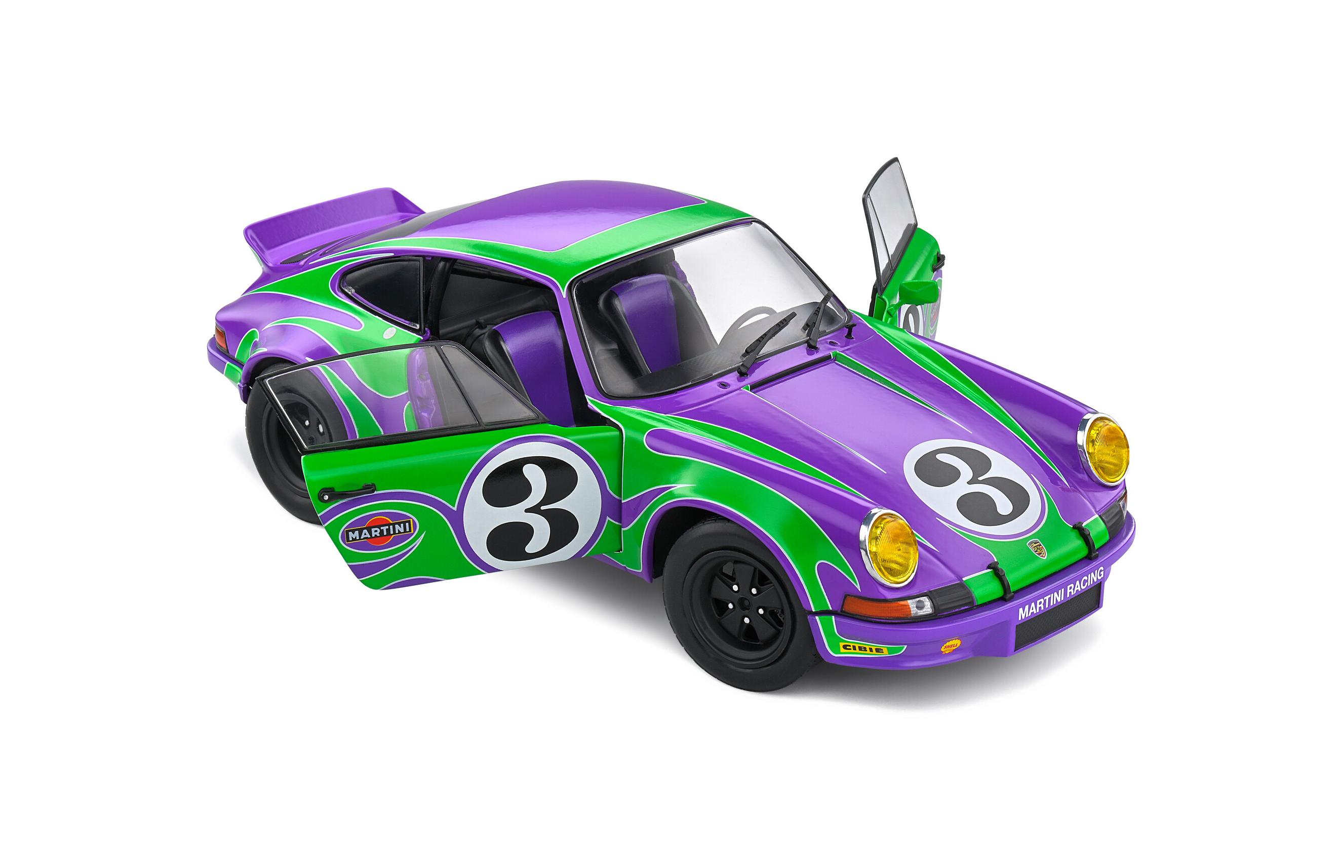 Porsche 911 RSR «Hippy Tribute», 1973 1:18Detailgetreues Modellauto im Massstab 1:18