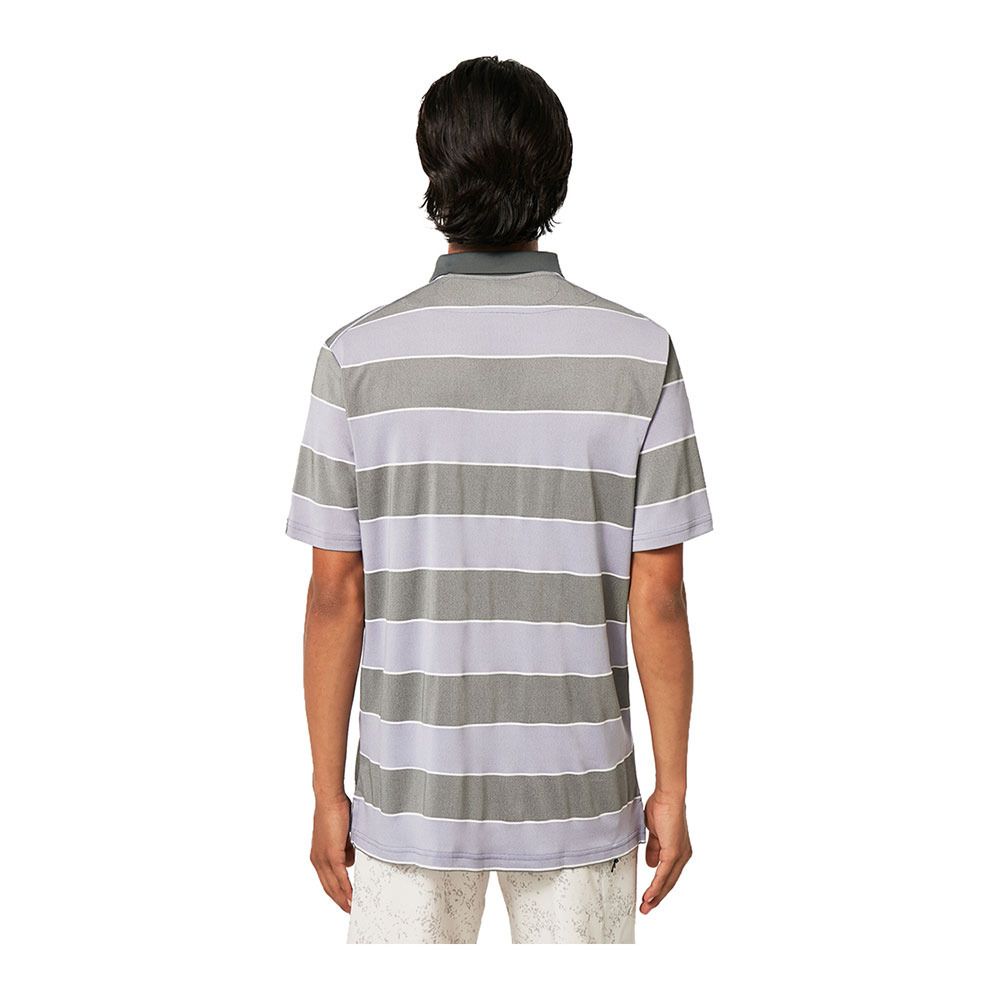 Oakley COMFORT STRIPE - Polo Homme new lilac