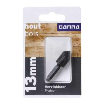 GAMMA verzinkboor 13 mm