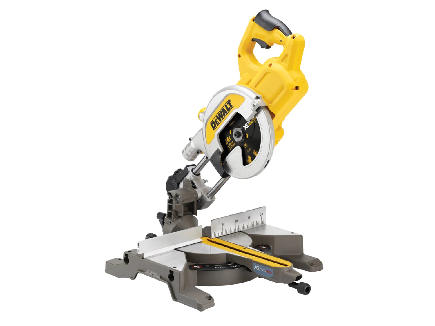 DeWALT DCS777N 18V/54V XR FlexVolt Li-Ion Accu afkort- en verstekzaagmachine body - 216 x 30mm - koolborstelloos