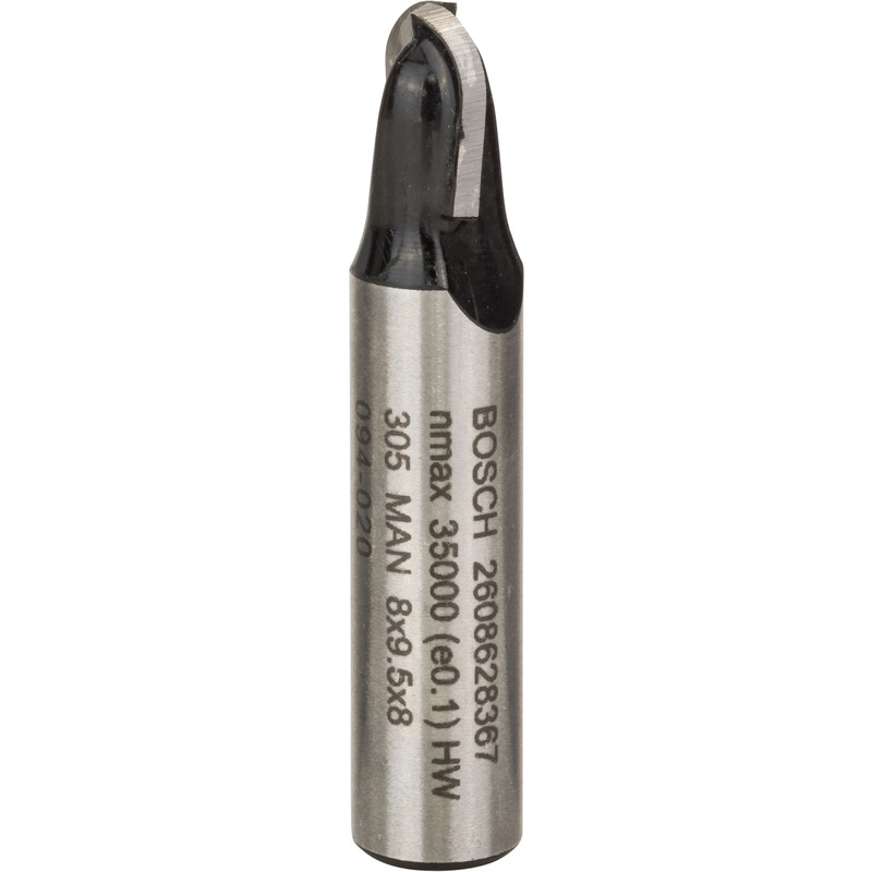 Bosch halfrondprofielfrees 8 : 8x9,5mm
