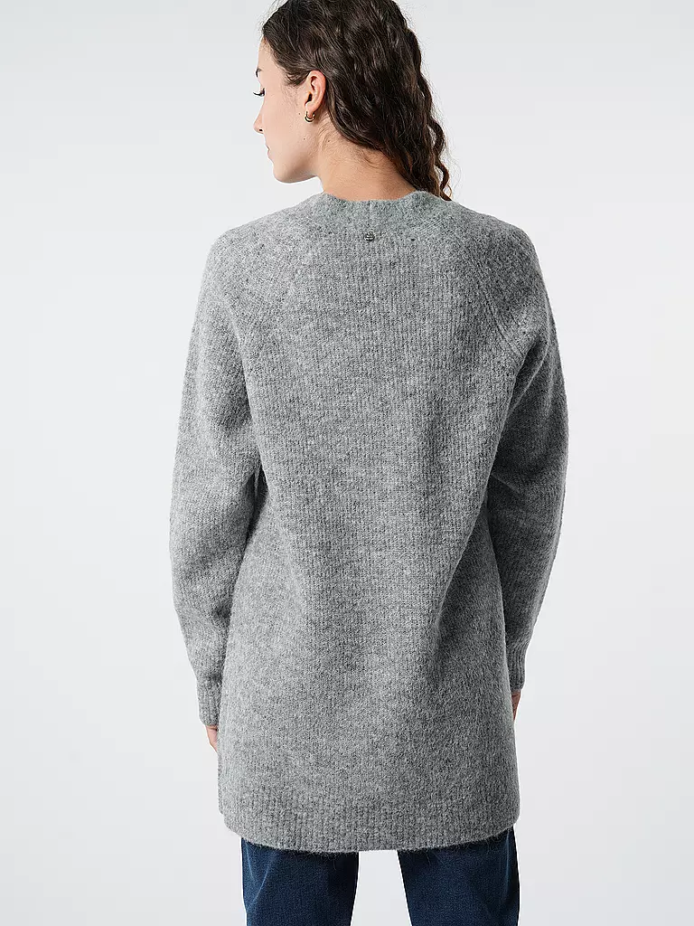 MOS MOSH Strickjacke MMTHORA grau