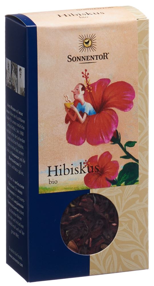 SONNENTOR Hibiskus Tee<br>80 g, Sack, BIO