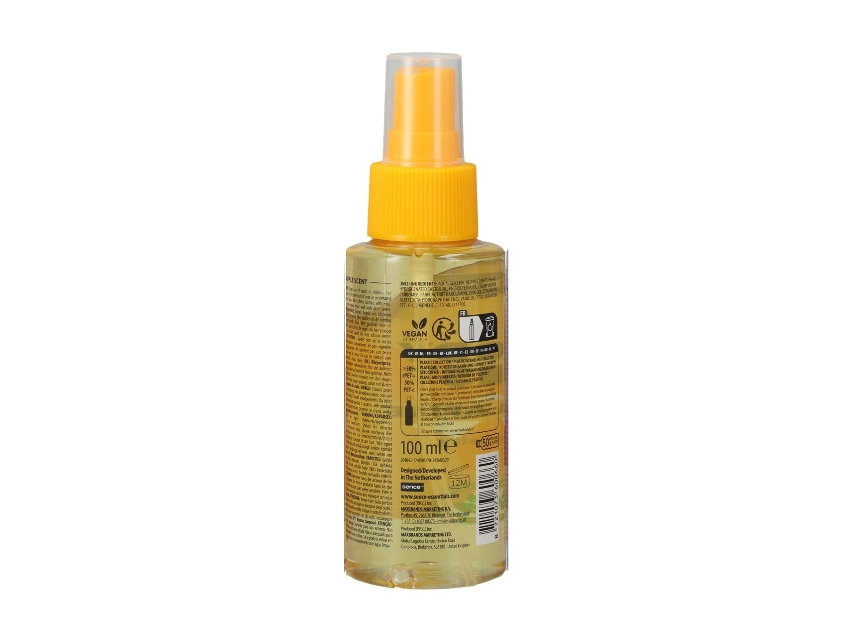 BODY MIST SENCE PLANET LOVE 100ML