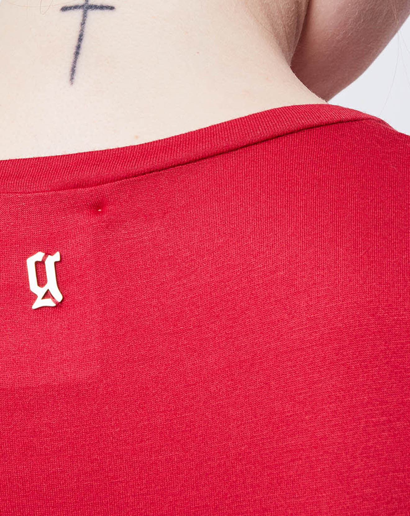 John Galliano T-Shirt imprimé ethnique rouge/multicolore