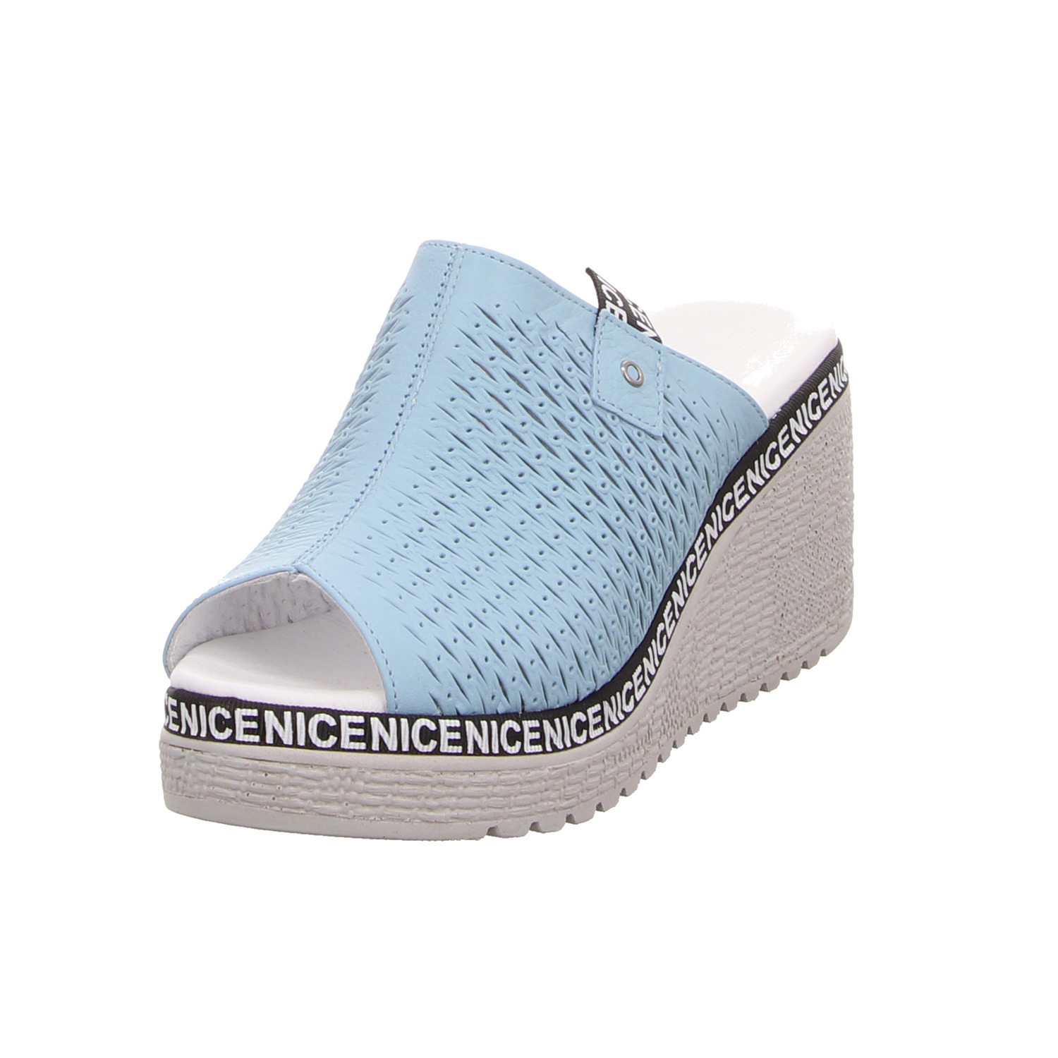 HBH Pantoletten blau blau