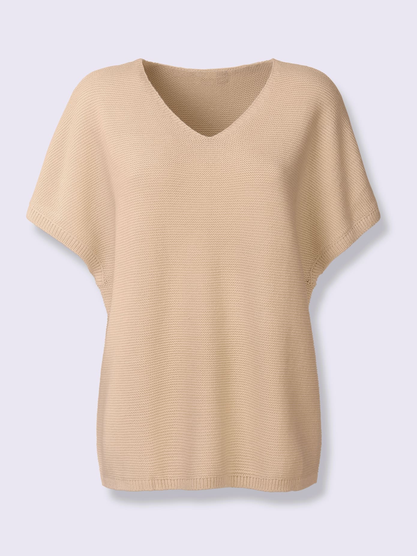 Débardeur en tricot mailles à l'envers tendance
