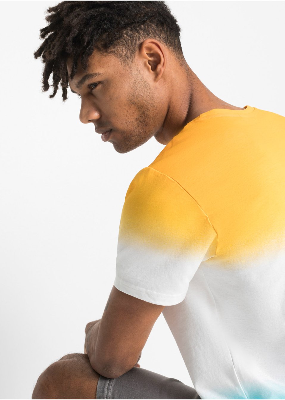 T-shirt avec dégradé de couleur