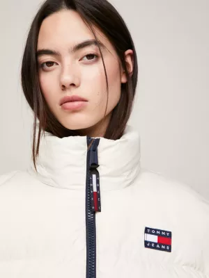 Jaqueta puffer Alaska com capuz