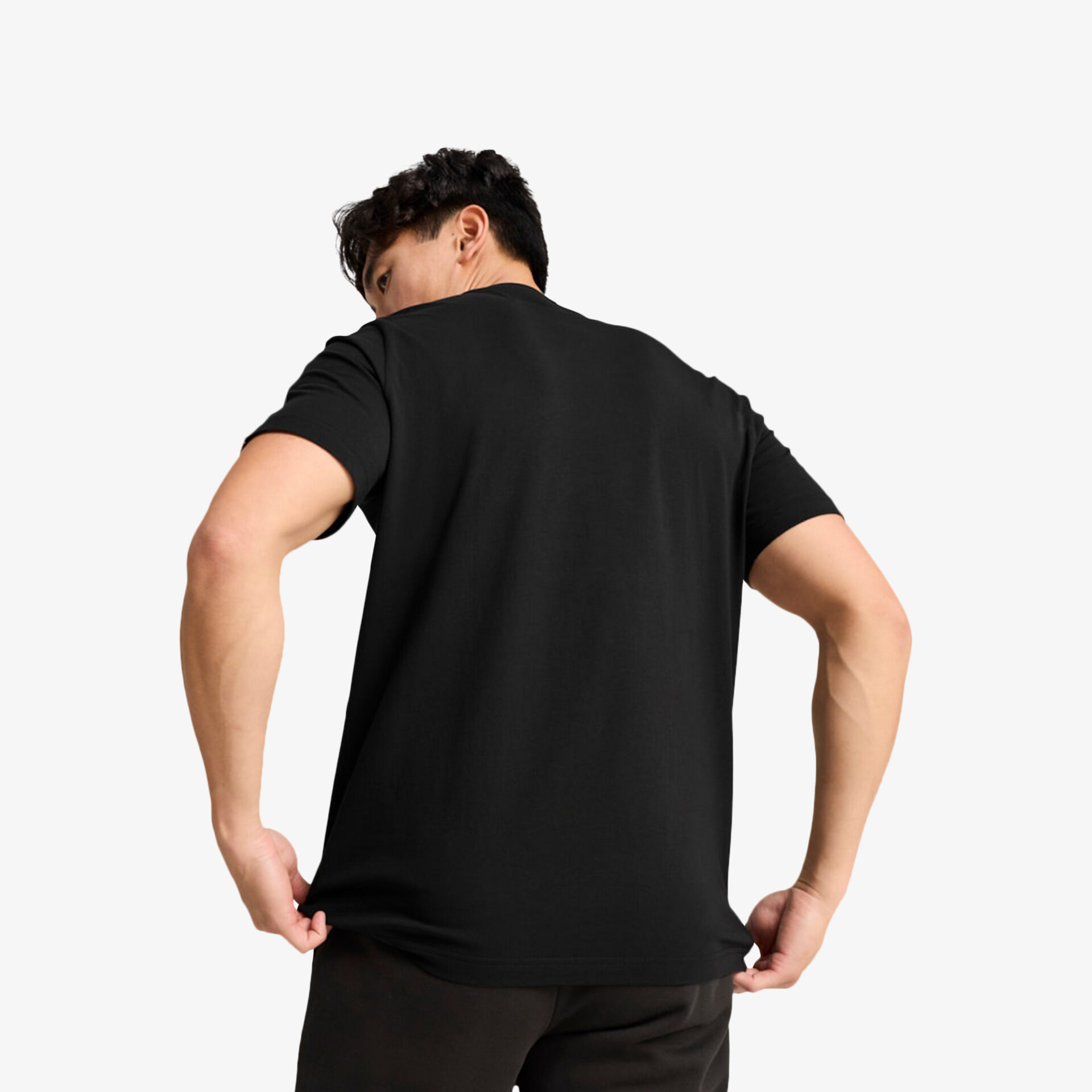 PUMA ESS Tape Herren T-Shirt schwarz
