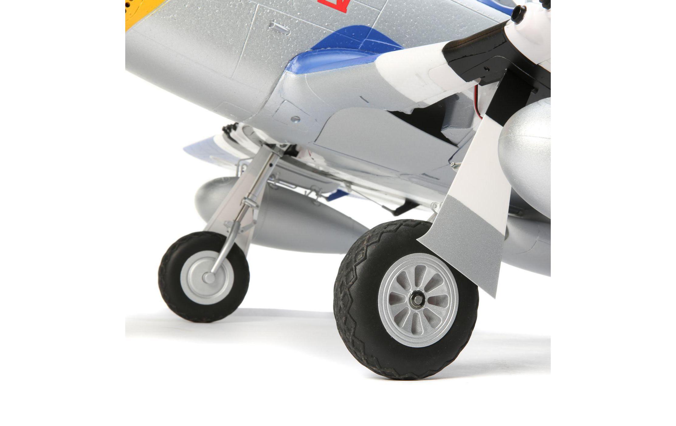 Flugzeug P-51D Mustang 1500 mm BNF Basic<br>Warbird