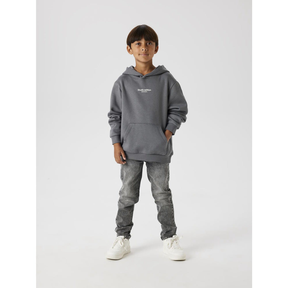 Køb Name It Lava Smoke Brody Regular Sweatshirt Noos