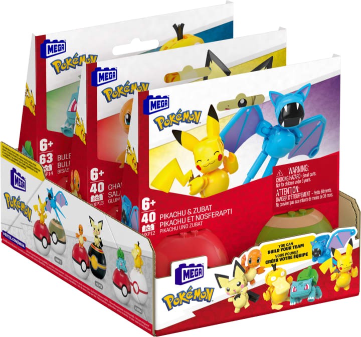 Mega Bloks – Pokemon Poke Bold Asst.
