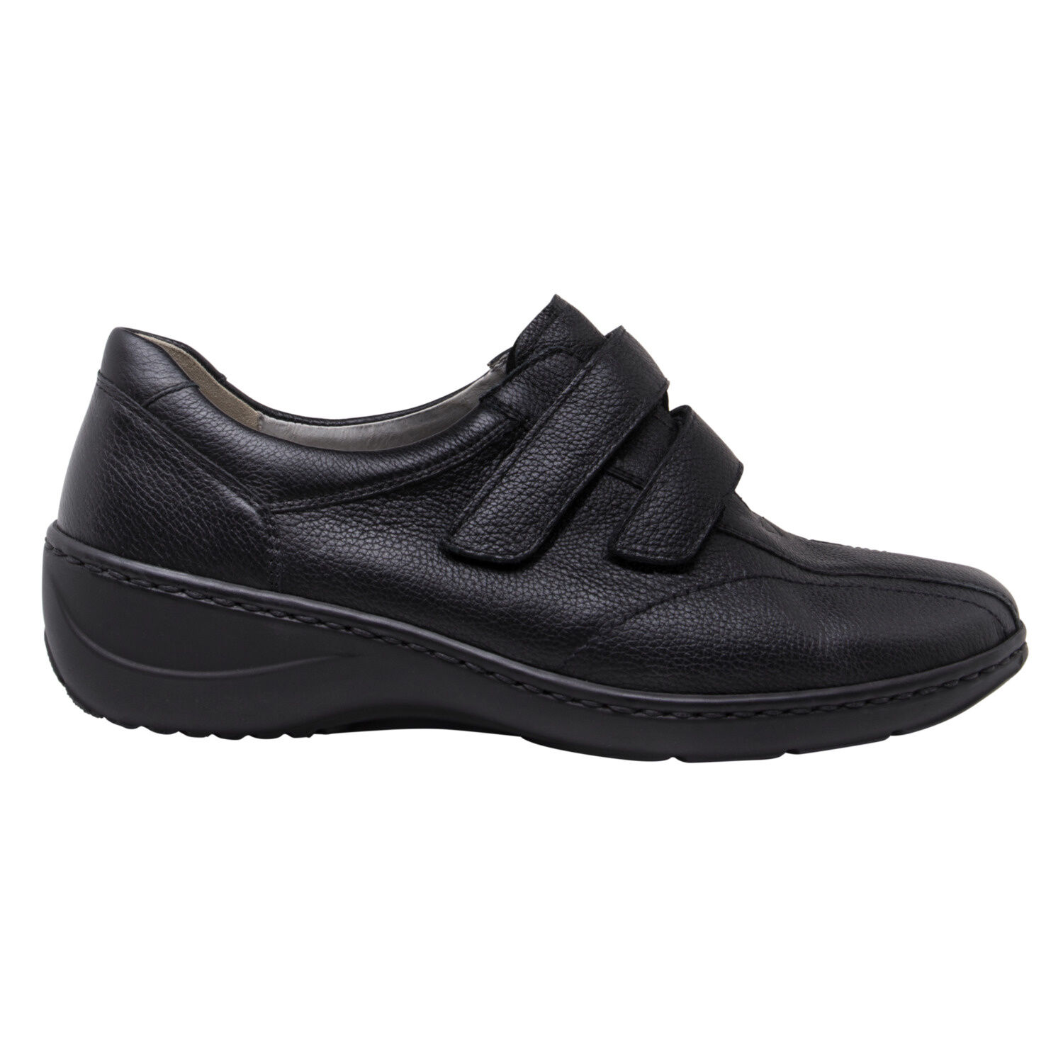 WALDLÄUFER Klettslipper für Damen aus Leder