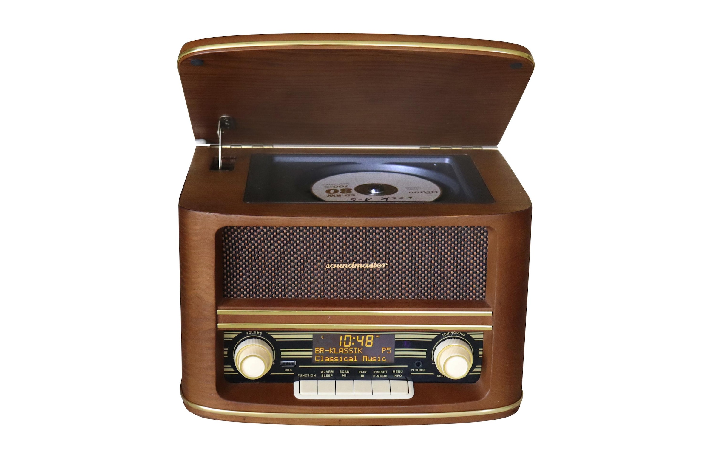 Soundmaster Stereoanlage »NR961 Braun« ( Digitalradio (DAB+) | FM-Tuner )