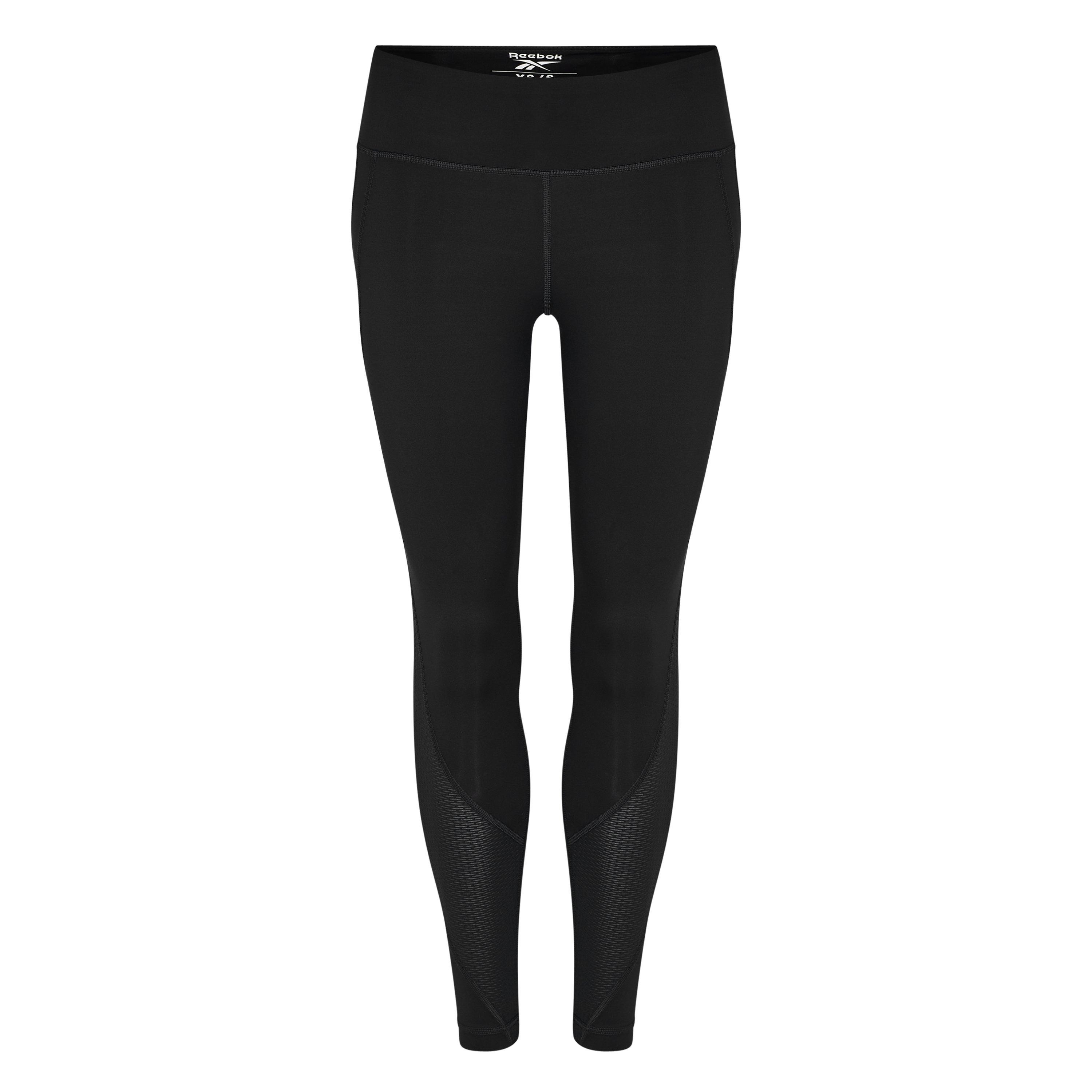 Reebok Workout Ready Mesh Leggings Womens Gym Legging