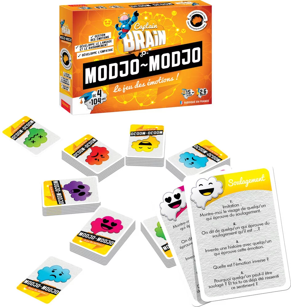 CAPTAIN BRAIN - MODJO MODJO - LE JEU DES EMOTIONS