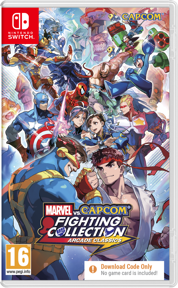 Marvel vs. Capcom Fighting Collection: Arcade Classics (Code in Box)- Nintendo Switch