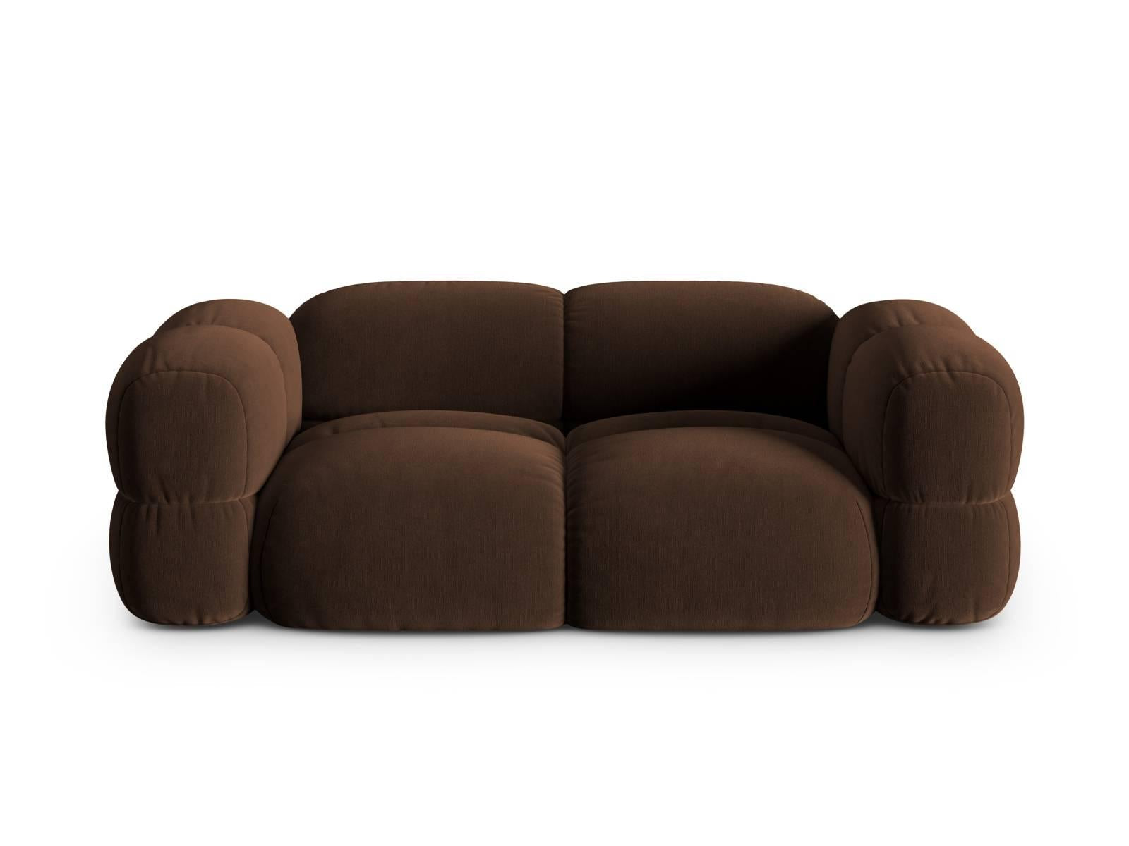 Cosmopolitan Design Loretto 2,5-zitsbank - Chocolade