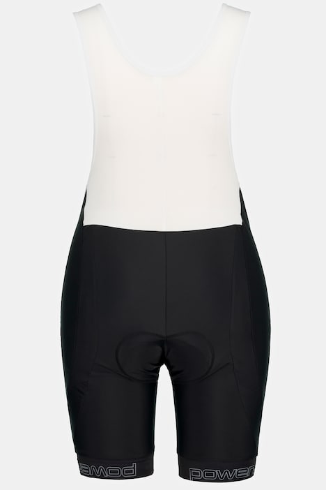 Radfahrhose, Sitzpolster, Mesh-Hosenträger, Gummisaum