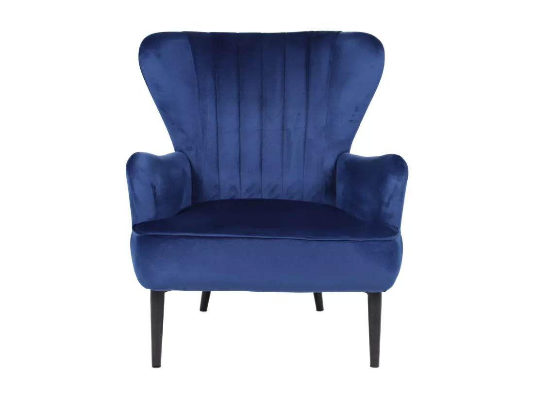 Fauteuil à oreilles rembourré