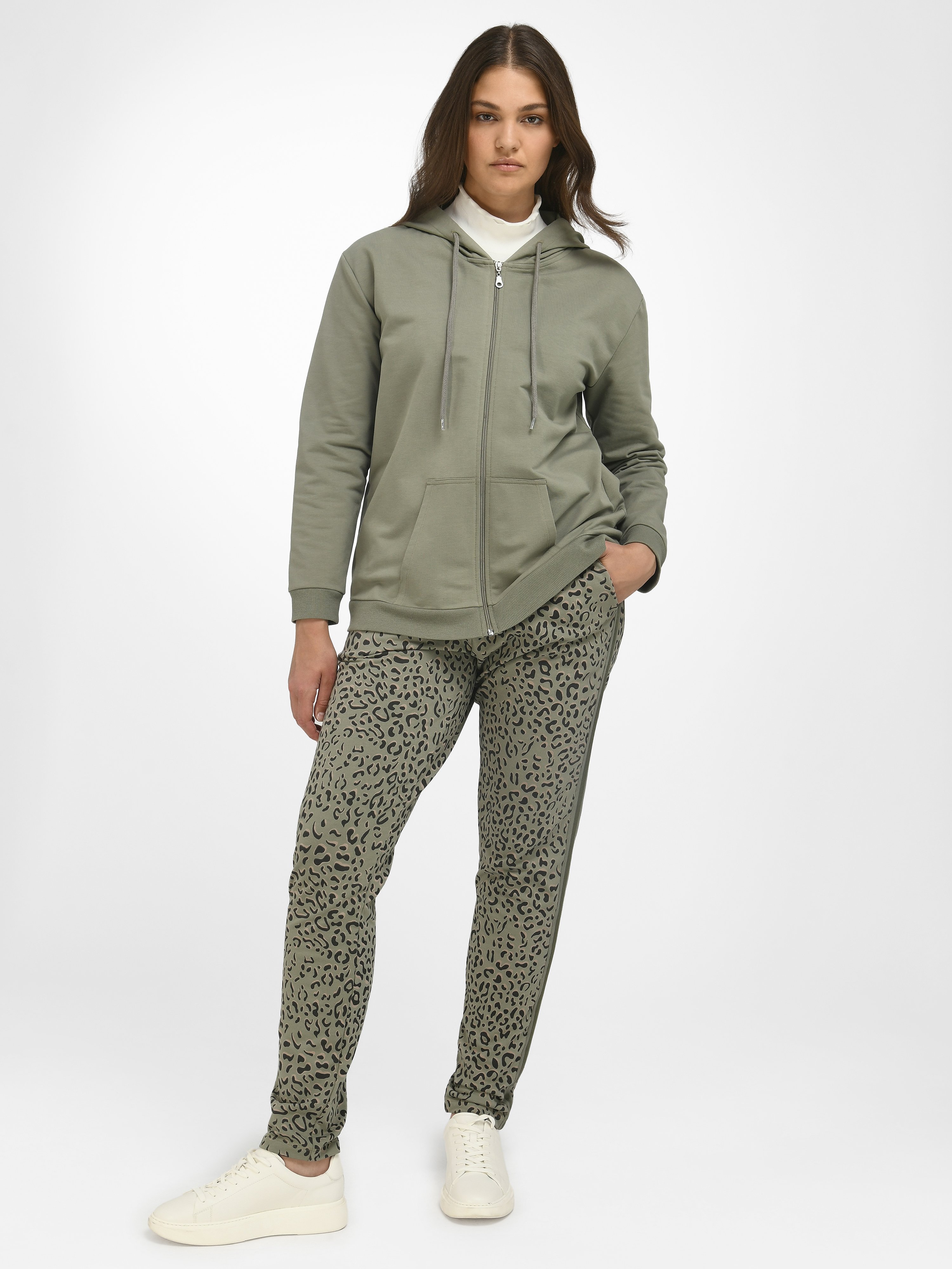 Hoodie-Sweatjacke