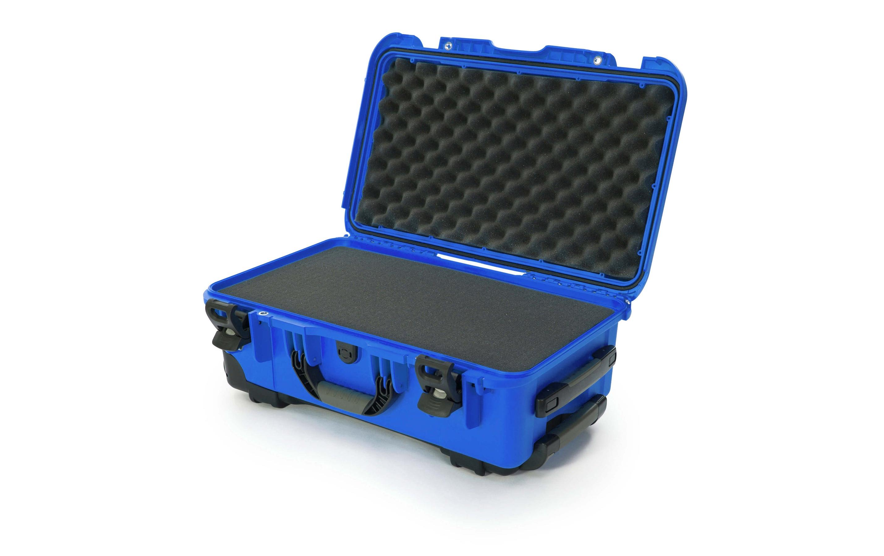Kunststoffkoffer 935 - mit Schaum Blau<br>Leichter, wasserdichter und robuster Hartschalenkoffer