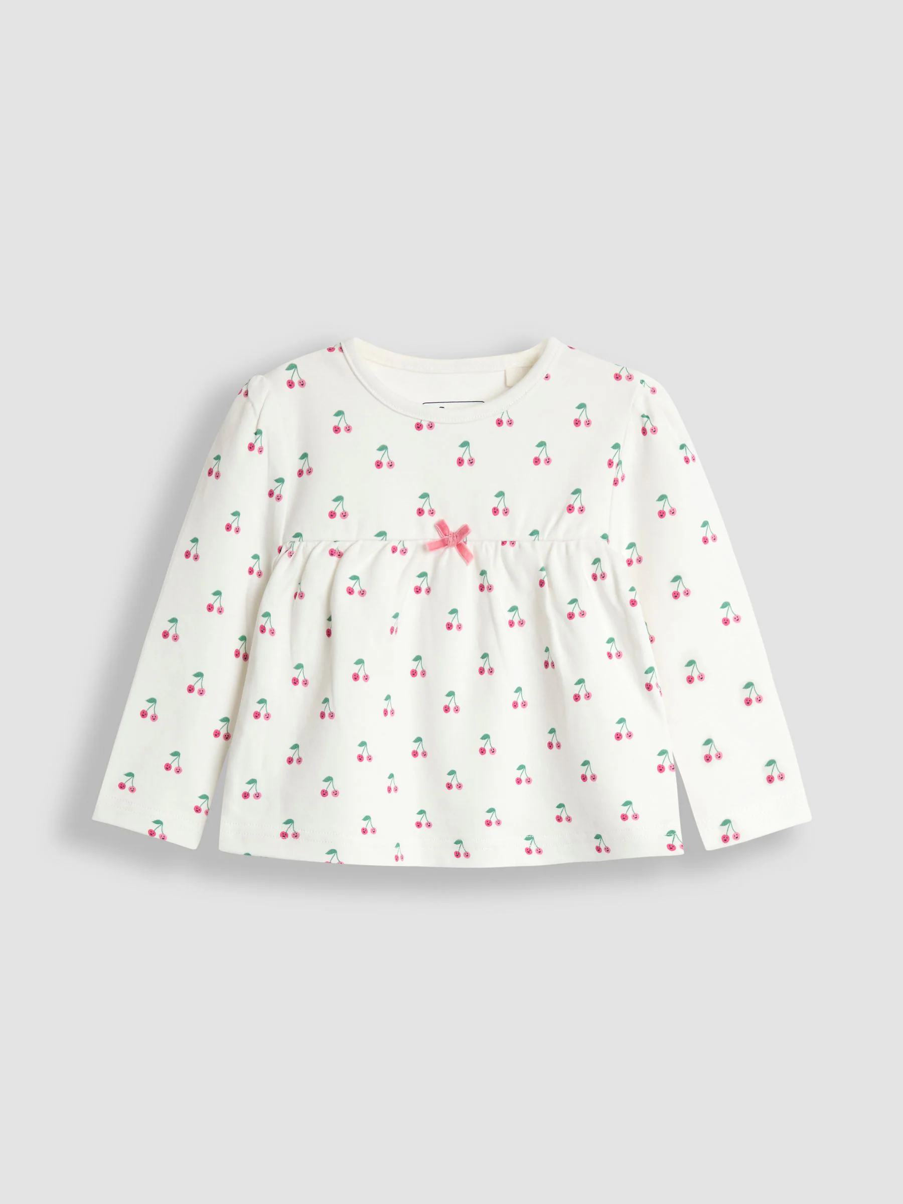 Roze kers - JoJo Maman Bébé 2 Pack Jersey Pyjamas