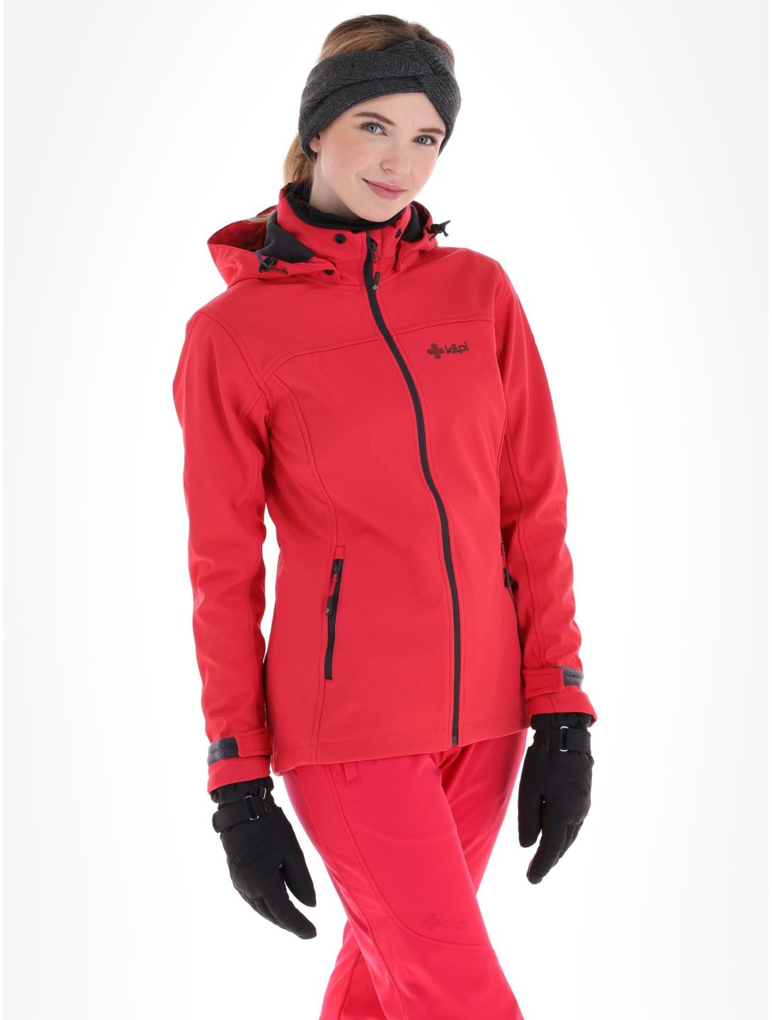 Ravia-w softshell ski-jas dames  grote maten